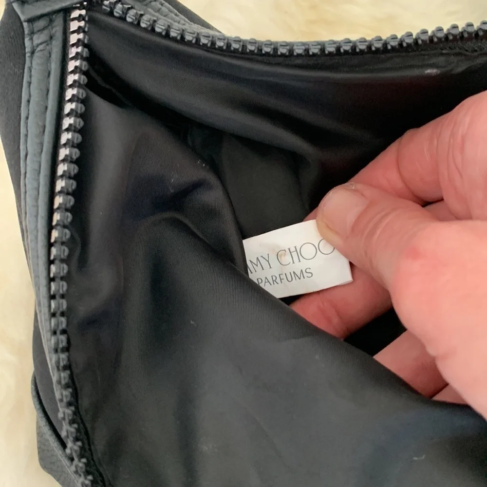Jimmy Choo Parfums Black Cosmetic Bag Case, NWOT - Picture 6 of 11